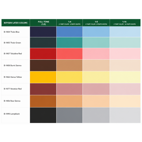 Boysen Latex Colors